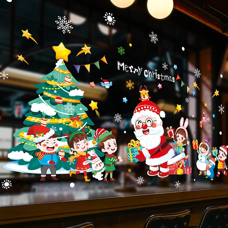 Pilt /747/Shijuehezi-jõulud-klaas-kleebised-diy-santa-claus-2_share/upload.jpeg