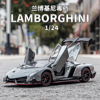 1:24 Lamborghini Mürki Veto Auto Mudeli Simulatsiooni Sportauto Diecast Sulamist Auto Mudel Kingitus Kogumise Kaunistused E102