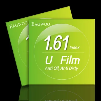 1.61 Indeks Retsepti Läätsed U Film Ekstra Õhuke Mittesfäärilisi Prillid, Läätsed Anti Õli Anti Määrdunud Lihtne Puhastada Hõlmav Nägemus 161