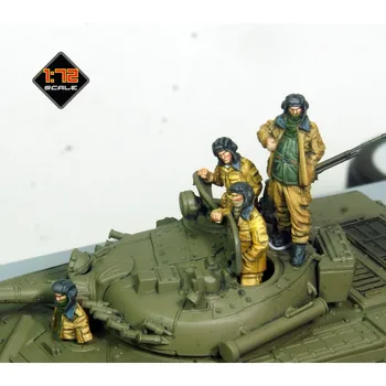 1/72 Vaik Joonis Mudel komplektid GK vene tankimeeskonnad Unassambled Värvimata C678