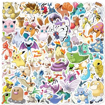 10/30/50/80PCS Armas Anime Pokemon Kleebised Pagasi Rula DIY Lahe Graffiti Veekindel Naljakas Laps Mänguasja Cartoon Kleebis Decal