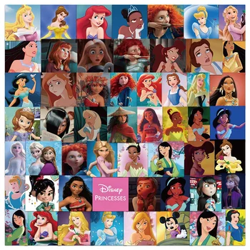 10/30/50tk Armas Disney Cartoon Princess Kleebised Kawaii Girls DIY Scrapbooking Sülearvuti, Telefon, Juhul Veekindel Kleebis Lapsed