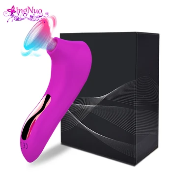 10 Speed Kliitori Vibraator Tiss Clit Jobu Stimulaator Suulise Tuss Köniinsä Suhu Keele Vibraator Sex Mänguasjad, Naiste Täiskasvanutele