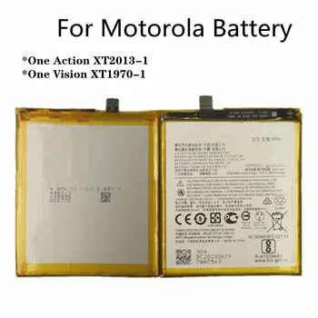 100% Uued 3500mAh KR40 Mobiiltelefoni Akut Motorola Moto Üks Tegevus XT2013-1 & Üks Nägemus XT1970-1