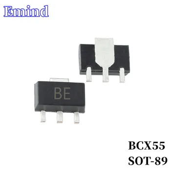 100tk BCX55 SMD Transistori Jalajälg SOT-89 Siiditrükk OLEMA NPN Tüüpi 60V/1.5 Bipolaarne Transistor Võimendi
