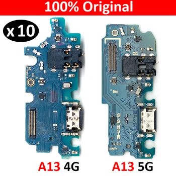 10tk/Palju, Dock Connector USB-Laadija Laadimise Port Flex Kaabel Mikrofon Juhatuse Samsung A13 4G 5G A136B A136 A135F A135