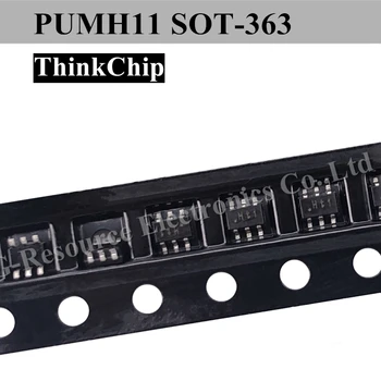 (10tk) PUMH11 SOT-363 Ht1 NPN takisti varustatud topelt transistor