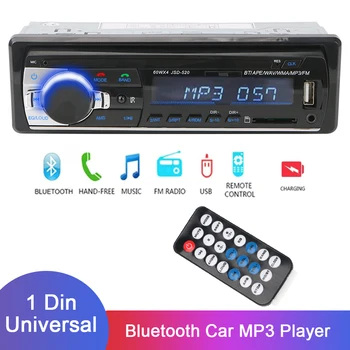 12V Auto Raadio Audio-MP3-Mängija Autoradio FM-Saatja Stereo Bluetooth 4.0 Haagissuvila Veoauto 4x4 Auto Tarvikud Universal