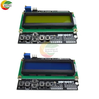 1602 LCD Ekraan Koos Button Laiendamine trükkplaadi RGB Liquid Crystal Display-Laiendamine Moodul LCD1602 Ekraan Moodul