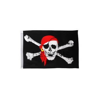 1tk 30*45 cm, Suur Kolju Crossbones Piraat Lipu Jolly Roger Rippus Koos Grommet NR Masti