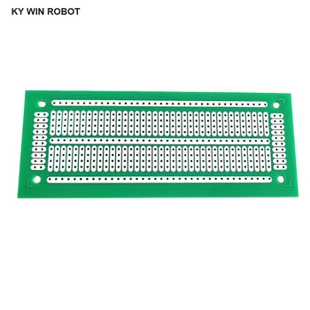 1tk DIY 4.7*11.6 CM Roheline Ühe Külje Prototüüp Paber PCB Universaalne Eksperiment Maatriks trükkplaadi 47x116MM Arduino Jaoks