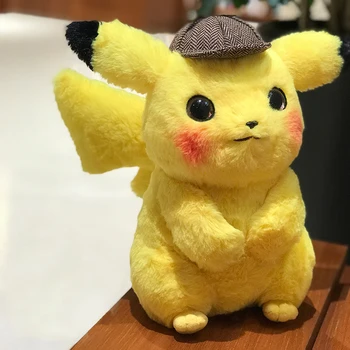 1tk TAKARA TOMY Pokemons Detektiiv Pikachu Anime perifeerne studde Nukud Tegevus Joonis Kogumise Sünnipäeva kingitus poiss tüdruk
