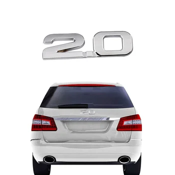 2.0 Embleem Logo Creative Auto Kleebis Auto-styling Kleebis Pääsme Decal Välimise Osa, Renault, Toyota, Bmw Ford Focus 2 Vw Mazda