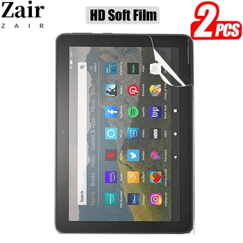 2 Pack pehme PET screen protector for Kindle fire HD 8 10 8 PLUS 2020 2017 8
