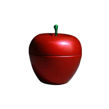 2022 Uus Apple Kujuline Mini Tina Tee Suger Candy Suletud Kohvi Ladustamise Kasti Metal Puhul Pulm Teene Korraldaja Mahuti