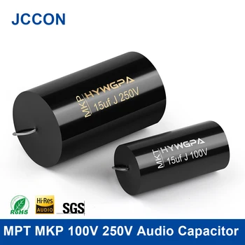 2tk MPT MKP 100V 250V Kondensaator HIFI Aksiaal-Palavik Crossover Siduri Sagedus-Jagatud Audio Kondensaator Audiophile Kõlar