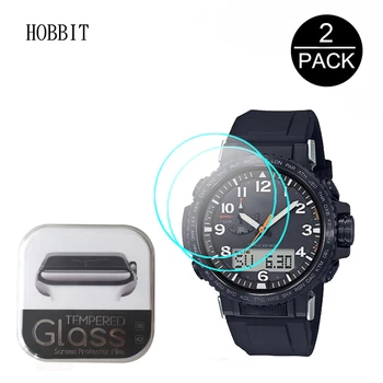 2TK Selge, Anti-Scratc Klaas Casio PRO TREK PRW-50Y 1APR PRW-50YFE 2APR Smartwatch Screen Protector 2.5 D 9H Karastatud Klaas