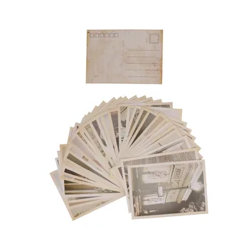 32 Tk/kott Vintage Kuulus Hoone Vana Travel Postkaardid jaoks Väärt Kogumist õnnitluskaardid DIY Reisi Vaatamisväärsusi Maastiku Postkaart