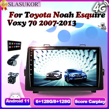 9 Tolli Toyota Noah Voxy 2007 - 2013 Android 11 Navigatsiooni Autoradio Touchscreen Auto Auto Raadio Audio Player Multimeedia