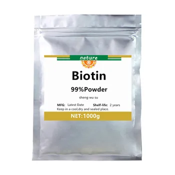 99% Biotiin ,H-Vitamiin,Vitamiin B7,D-Biotiin, Tasuta Shipping