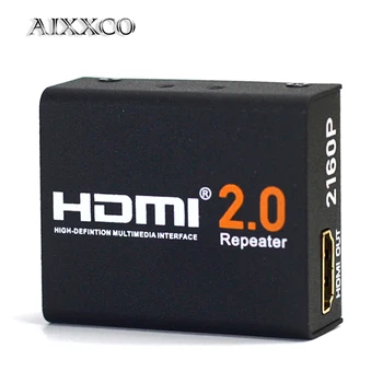 AIXXCO 30M HDMI 2.0 Repeater Extender Edastamine Toetab 3D Formaate 2160P 4Kx2K@60HZ Signaali Võimendi Repeater