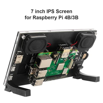 Algne 7 tolline IPS Puutetundlik Ekraan Moodul Komplekt Vaarika Pi 4B/3B 1024x600 HDMI-Ühilduvate Ekraani Jälgida Juhatuse Banaan Pi