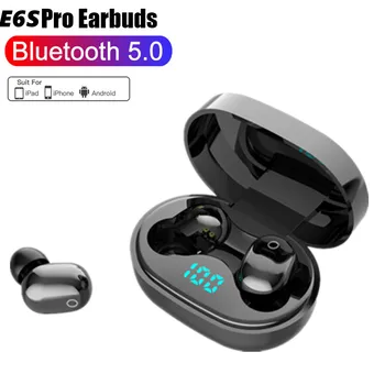 Algne E6S pro TWS Fone Bluetooth Kõrvaklapid Juhtmeta Kõrvaklapid Earbuds Gaming Headset Jaoks Xiaomi Android Lenovo Kõrvaklapid