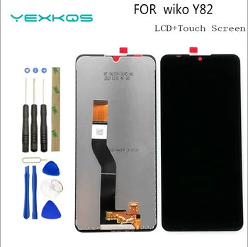 Algne Jaoks Wiko Y82 LCD Ekraan, Touch Panel Ekraani Digitizer Assamblee Andur Pantalla Jaoks Wiko Y82 LCD