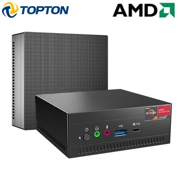 AMD NUC Mängude Mini Arvuti Ryzen 7 4800U 5600U Vega Graafiline 2*DDR4 M. 2 NVMe Mini PC Windows 11 3x4K HDMI2.0 DP Dual Band WiFi