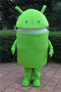 Android Robot Maskott Kostüümid Väljamõeldud Cosplay Kostüüm Mascotte Täiskasvanute Suurus