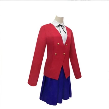 Anime Aisaka Taiga Cosplay Kostüüm Tiiger×Dragon Riided Aisaka Taiga JK Ühtne Seelik Naise Ülikond Koolitüdruk Kostüümid
