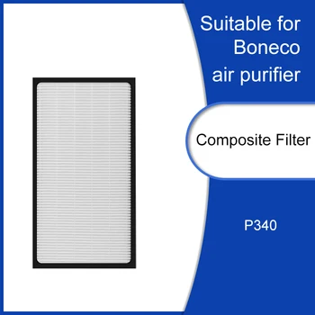 Asendamine HEPA H13 + aktiivsüsi Komposiit Mitmeotstarbeline Filter Air Gaasipesuseadme 397*217*38mm Jaoks Boneco p340