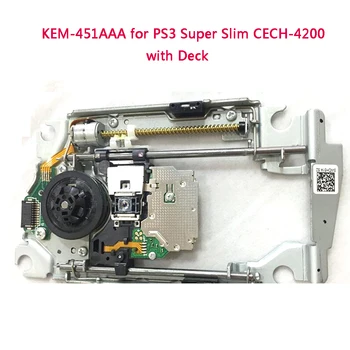 Asendamine KEM-451AAA KEM 451aaa jaoks Originaal PS3 Super Slim CECH-4200 Laser Objektiivi lugejale teki mehhanism