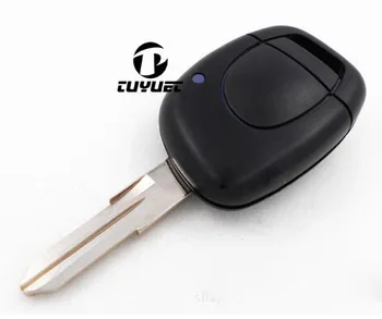 Asendamine Shell Remote Key Juhul Fob 1 Nuppu RENAULT Twingo Clio Kangoo Master Auto võtme Toorikud