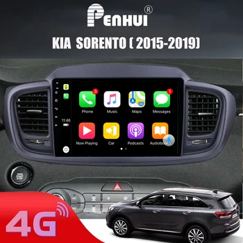 Auto DVD Kia Sorento ( 2015-2019) Auto Raadio Multimeedia Video Mängija, Navigatsiooni GPS Android 10.0 Double Din