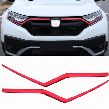 Auto Iluvõre Trim Strip UUS Honda CRV ABS esistange Täis Star RACING Võred Katta Sisekujundus TARVIKUD GRILL 2020 2021
