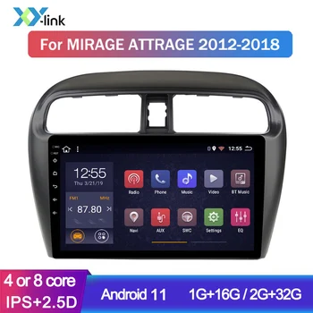 Auto Multimeedia player 9 Tolline Android Raadio Mitsubishi Mirage Attrage GT G4 2012-2018 GPS Navigation System Stereo Nr 2 Din