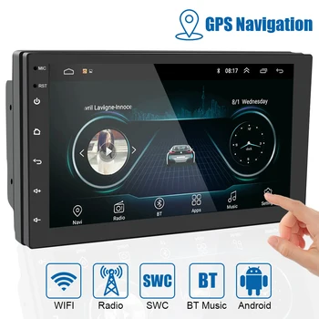 Autoraadio Bluetooth, WiFi, Multimeedia Video Mängija, GPS Navigatsioon 7