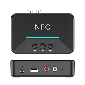 AUX-liidese NFC5.0 bluetooth audio vastuvõtu 3,5 mm lülitus vana kõlar 2RCA audio võimendi adapter