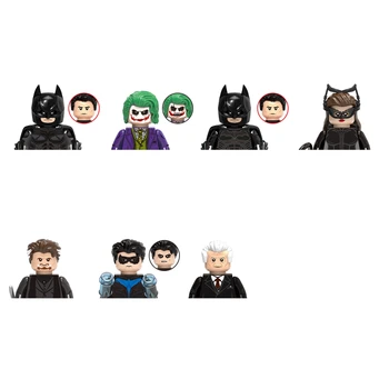 Batman Ehitusplokid Barbara Gordon Harley Quinn Joker Tellised Mänguasjad Mees-Bat Koguda Tegevus Mini Arvandmed Nukud Lapsed Kingitus
