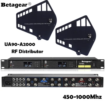 Betagear Aktiivsed Lairiba UHF Antenni Splitter RF Signaali Antennide 8 Traadita Vastuvõtjad Segnale Tugevdaja 450-1000MHZ UA80/A2000