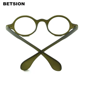 BETSION Hulgi-5 Tükki/Palju Vintage Ovaalne Ring Väike Retro Prillid Selge, Mitte Retsepti Prillidega Raamid Optilised Prillid