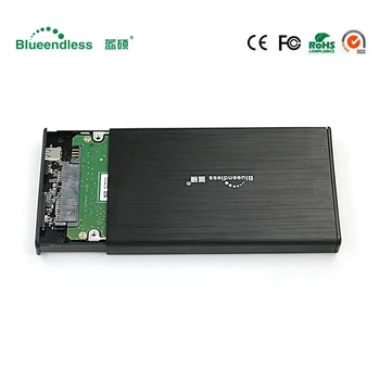 Blueendless Alumiinium 2.5 Tolline HDD Case USB 3.0 Sata 6Gbps Suure Kiiruse Puhul Toetuse UASP Väline kõvaketas HDD SSD