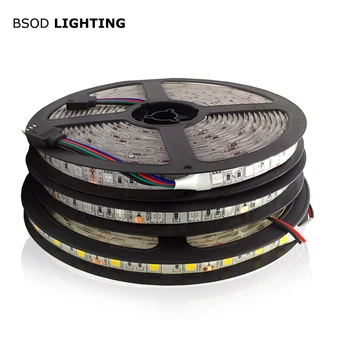 BSOD 24V Led Ribad, SMD 5050 LED Lint Valge /Soe/RGB/Punane/Roheline/Sinine Valgus, Paindlik Nr Veekindel Kaunistamiseks Led Rida