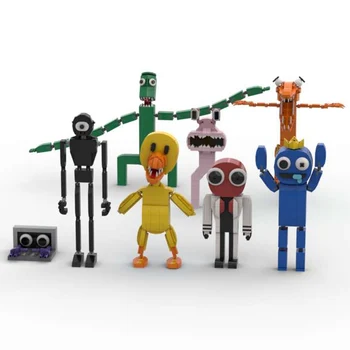 Buildmoc Rainbowed Sõbrad Roheline Koletis Kollane Nirk Part Animatsiooni Arvandmed KES ehitusplokid Mänguasjad Lastele, Lapsed Kingitusi