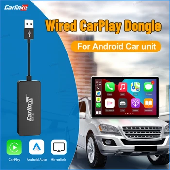 Carlinkit Apple CarPlay Android Auto Carplay Dongle for Android Süsteemi Ekraan Smart Link Toetada Mirrorlink IOS15 Kaart Muusika Mini