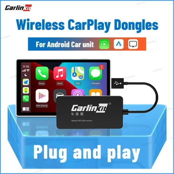 Carlinkit Traadita CarPlay USB Dongle Android Auto Adapter for Android Auto juhtseade Multimeedia Mängija Mirrorlink Autokit Box