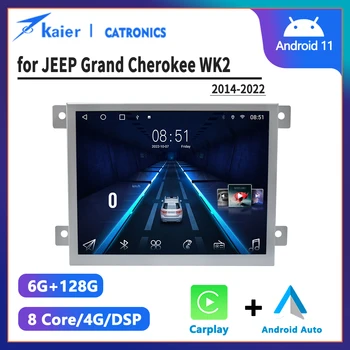 CATRONICS 8 Core Android 11 Grand Cherokee WK2 2014-2022 Auto DVD Stereo MP5 Raadio Multimeedia Video Mängija, GPS Carplay
