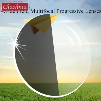 Chashma 1.67 Indeks Photochromic Verifocal Anti-Reflective UV400 Multifocal Järkjärguline Üleminek Objektiivid