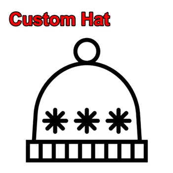 Custom Kootud Mütsid Beanies Cusotm Logo Talve Mütsid Unisex Mütsid Koos Pom Pom Täiskasvanud Laps Tasuta shipping